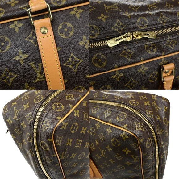 LOUIS VUITTON Sirius 50 Travel Hand Bag Monogram Leather Brown M41406 75YG930 - Picture 6 of 15